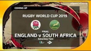 Rugby World Cup Final - 2019 (full match, completo) (Comentarios en español - Comments in Spanish)
