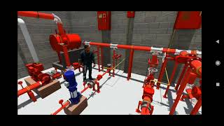 Pump room design for fire fighting system | NFPA-20 compliant Fire Pump House | Fire pump design