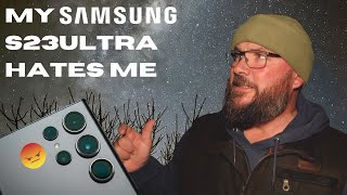 s23 ultra astrophotography... well that didnt work the way I thought...