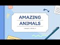 ENGLISH YEAR 4 AMAZING ANIMAL (DINOSAURS) - COMPARATIVE ADJECTIVES -