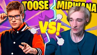 TOOSE VS MIRWANA ОДИН НА ОДИН / FORTNITE 3 ГЛАВА 3 СЕЗОН