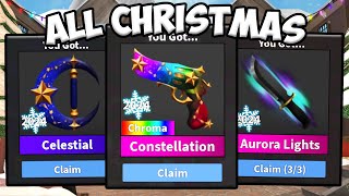 How to Get ALL Christmas Items in Murder Mystery 2