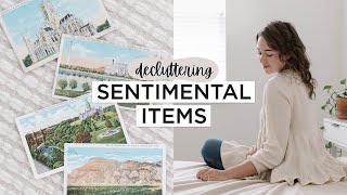 How To Declutter SENTIMENTAL ITEMS | 6 Tips To Make Decluttering Sentimental Items EASIER
