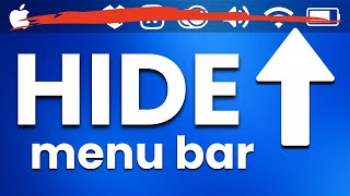 How To Hide The Menu Bar on Mac (And Unhide) - FAST & EASY