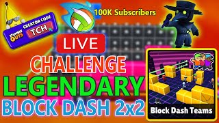 live stumble guys Legendary block dash and block dash team #stumbleguyslive #stumbleguys