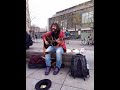 The street musician in Berlin