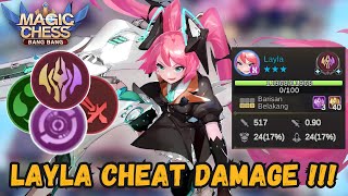 Meta Hyper Layla Immortal Damage Tersakit !!! Combo Magic Chess Terkuat !!!