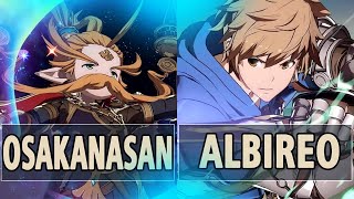 GBVSR:🔥Osakanasan (Anre) Vs Albireo (Gran)🔥| High Level Gameplay.