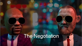 MMA Comedy Animations : The Negotiation -  Conor McGregor Negotiating Floyd Mayweather for the fight