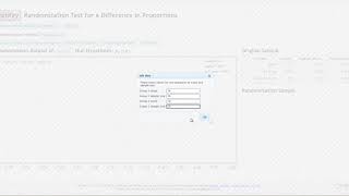Randomization Test for Diff of Proportions - using StatKey