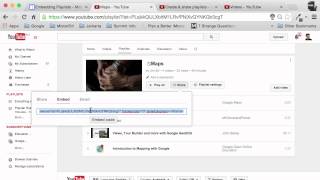 Embedding a Youtube Playlist in a Google Site