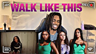 THIS WOMEN ARE TALENTED AND BEAUTIFUL!!! | FLO WALK LIKE THIS(OFFICIAL MUSIC VIDEO)| REACTION