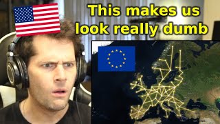 American Reacts to Why Europe is Insanely Well Designed