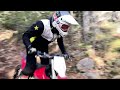 stark varg on an enduro track