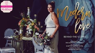 Sacramento Wedding Inspiration: Modern Love {Behind-The-Scenes} from Real Weddings Magazine