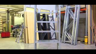 Dexion HI280 Industrial Shelving - Installation Demo