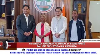 YN KYRSHAN JINGÏARAP KA SORKAR ÏA I KONG KMOIÑ BAN LEIT SHIM BYNTA SHA AUSTRALIA