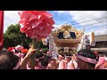 津田天満神社本宮　加茂御旅所出（平成２９年１０月８日）