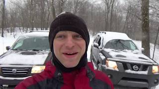 Nissan XTerra VS. Suzuki XL7: Snow Challenge 2019!