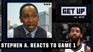 Stephen A. reacts to Celtics vs. Nets Game 1 👀 'Kyrie Irving was absolutely outstanding!' | Get Up