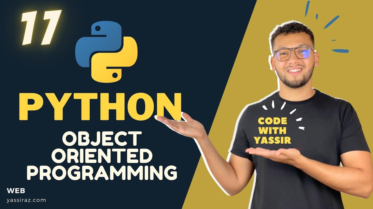 17 - Object Oriented Programming OOP Python - BDarija ( تعلم بايثون ...