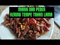 Anak dan Suami Bule suka bgt tempe ini.