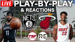 Brooklyn Nets vs Miami Heat | Live Play-By-Play & Reactions