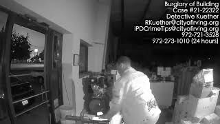 Burglary of Building Suspect