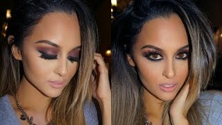 Deep Plum Smokey Eye Fall Makeup Tutorial