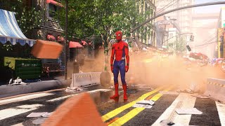 Spiderman Gets Hit in the Groin With a Brick