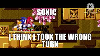 Sonic incorrect quotes