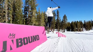 I Skied MAMMOTH UNBOUND Terrain Park