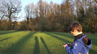 Kid-testing the Ryze Tello drone