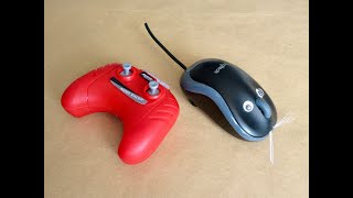 PC Mouse Becomes a Remote-Controlled Toy (RC MouseBot)