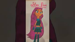 #starfire  drawing 🔥from teen titans go! 🤩