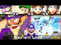 Super Mario Party Jamboree Waluigi vs Luigi vs Daisy vs Pauline in Western Land