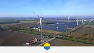 Vattenfall combines wind, solar and batteries in Haringvliet hybrid energy park