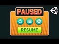 PAUSE MENU in Unity