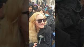 Madonna Joins Black Lives Matter Protest in Central London