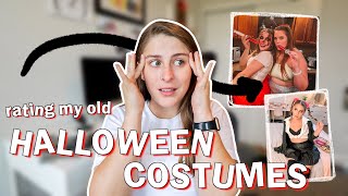 Rating My Past THRIFTED Halloween Costumes! Cheap & Easy Halloween Costume Ideas | vlogtober day 12