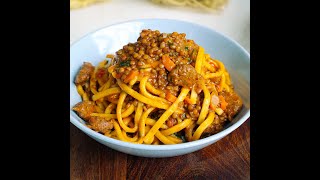 Bella Italia Regionali - Organic Scialatielli Campani With Lentil Ragù \u0026 Sausage