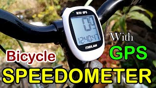 BICYCLE SPEEDOMETER WITH GPS | Unboxing |Setup & installation