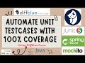 How To Increase Junit Testcases for Java based applications using DiffBlue cover AI tool.