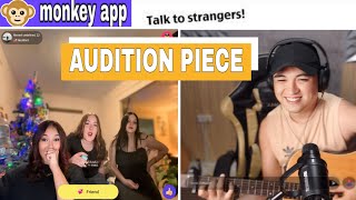 SERENADING STRANGERS | MY AUDITION PIECE ON AGT | OMEGLE GOT TALENT