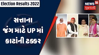 સત્તાના જંગ માટે UP માં કાટાંની ટક્કર | News18 Gujarati