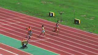 H29　千葉県ｼﾞｭﾆｱｵﾘﾝﾋﾟｯｸ最終選考　B女子100m　予選1組