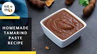 Homemade Tamarind Paste Recipe