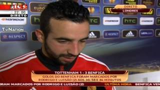 Ruben Amorim Flash Interview Tottenham - Benfica