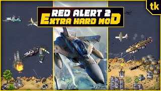 Red Alert 2 | Extra Hard Mod | Death from above vs 7 Brutal Ai