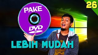 cara install windows menggunakan dvd tanpa menghilangkan data